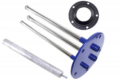 Комплект для ремонту бойлера Novatec, Chaika 1600Вт (D = 140 мм, L = 340/340/340 мм)
