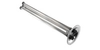 Фланець бойлера Electrolux (D = 95 мм, L = 400/400/400 мм) малий, нержавійка