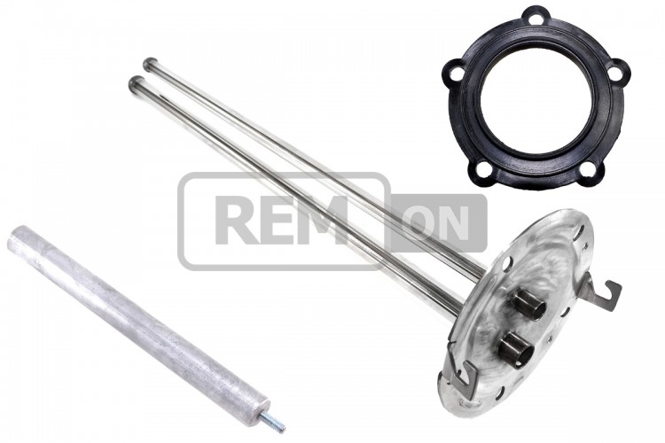 Комплект для ремонту бойлера Ariston 65119477 (D=125 мм, L=450/480 мм) під тен 1500Вт, під датчик 65109670 нержавійка