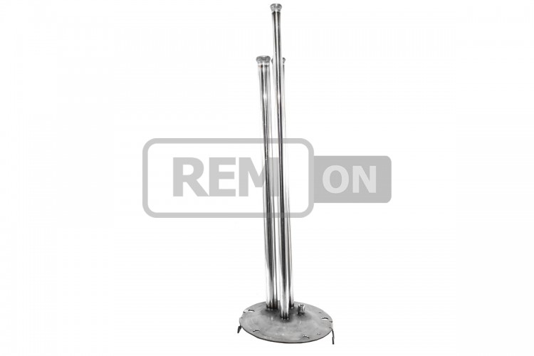 Фланец бойлера Ariston 65119477 (D=125 мм, L=340/340/400 мм) со смещением трубок, нержавейка