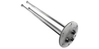 Фланец бойлера Bosch горизонтальный (D=125 мм.,L=400/400/370 мм) нержавейка