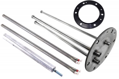 Комплект для ремонту бойлера Electrolux 50266820005 (D=167 мм, L=400/400/400 мм) із сухими тенами, нержавійка