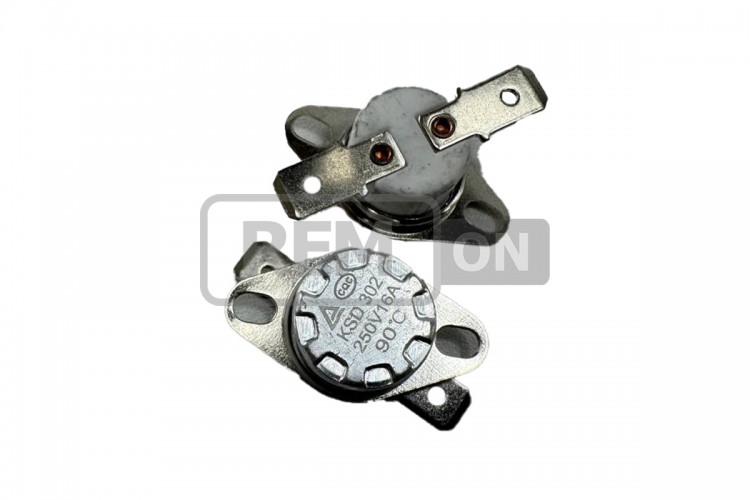 Термореле KSD302 250В 16А 90°