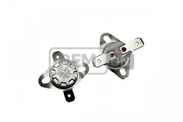 Термореле KSD302 250В 16А 75°