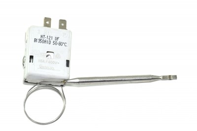 Термостат капілярний NT-121 (t=50/80°C, 16А, 400В) 2 контакти