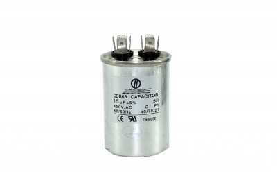 Конденсатор CBB65 15 мкФ 450V, металевий