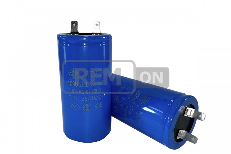 Конденсатор CD60 1000мкФ 330V, пусковий