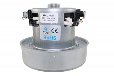 Двигун пилососа VAC021UN SKL 1200W (D=130/84мм, H=34/109мм)