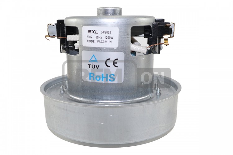 Двигун пилососа VAC021UN SKL 1200W (D=130/84мм, H=34/109мм)